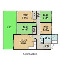 HAKUBIレジデンスの間取り
