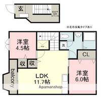 物件の間取り画像