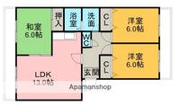 エステート篠木の間取り