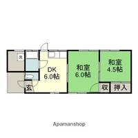 愛知県春日井市関田町2丁目(一戸建)の賃貸物件の間取り