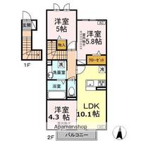 シャルールの間取り