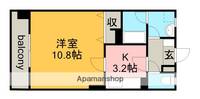 セントラルアベニューの間取り