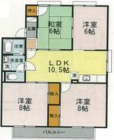 物件の間取り画像