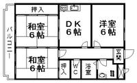 グリーンヒルズ130の間取り