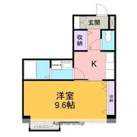 第4カネイ本町ビル401の間取り