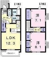 物件の間取り画像