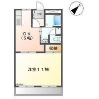 レスポワール太田203の間取り