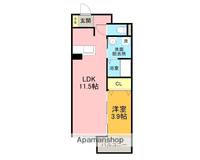 竜美丘Residence3Eの間取り