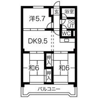 メゾンむつなの間取り