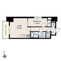SーRESIDENCE岡崎公園AUREATE1108の間取り