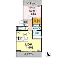 DーAVANCE薮田の間取り