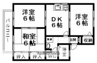 パークアベニュー小塚201の間取り