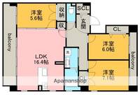 ラフィーヌ神山の間取り