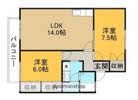 物件の間取り画像