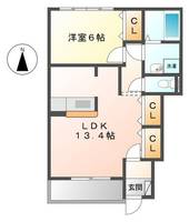 物件の間取り画像