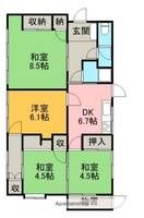 物件の間取り画像