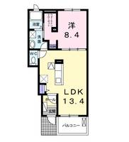 メゾン・クレメントCの間取り