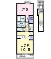 タウン宮東の間取り