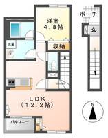 物件の間取り画像