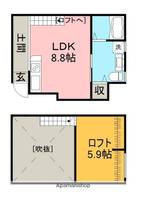 物件の間取り画像