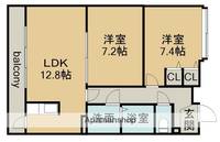 物件の間取り画像