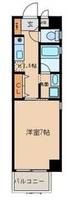 愛知県名古屋市北区平手町1丁目の賃貸マンションの間取り