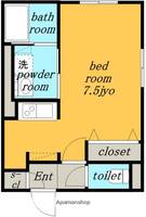 物件の間取り画像