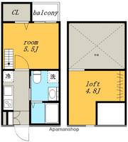 物件の間取り画像