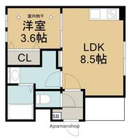 物件の間取り画像