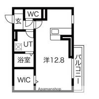 愛知県名古屋市北区山田2丁目の賃貸アパートの間取り