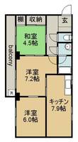 物件の間取り画像