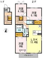 物件の間取り画像