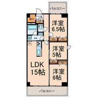 愛知県名古屋市名東区代万町3丁目の賃貸マンションの間取り