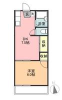 ハイツ月の間取り