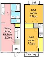物件の間取り画像