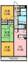 物件の間取り画像