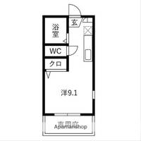 フレグランス荒池の間取り