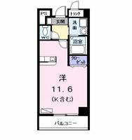 メゾンカルム603の間取り