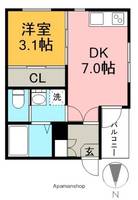 ハーモニーテラス草薙町Ⅳ.の間取り
