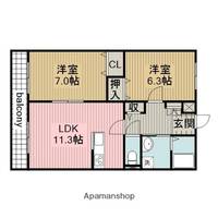 物件の間取り画像