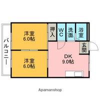グリーンヒルズ202の間取り