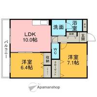 リベルテ杉浦の間取り