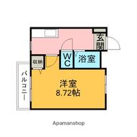 愛知県刈谷市泉田町大久屋の賃貸アパートの間取り