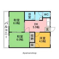 物件の間取り画像