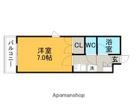 ファミール井ヶ谷B201の間取り