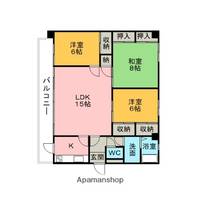 アレーテハイツ203の間取り