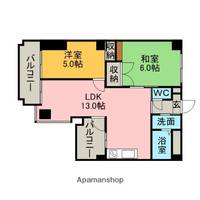 ロイヤルコート光302の間取り