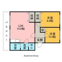 物件の間取り画像