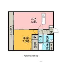 A−FLAT ONE202の間取り