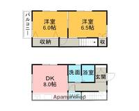 ラポーゼ北山Ⅱ1の間取り
